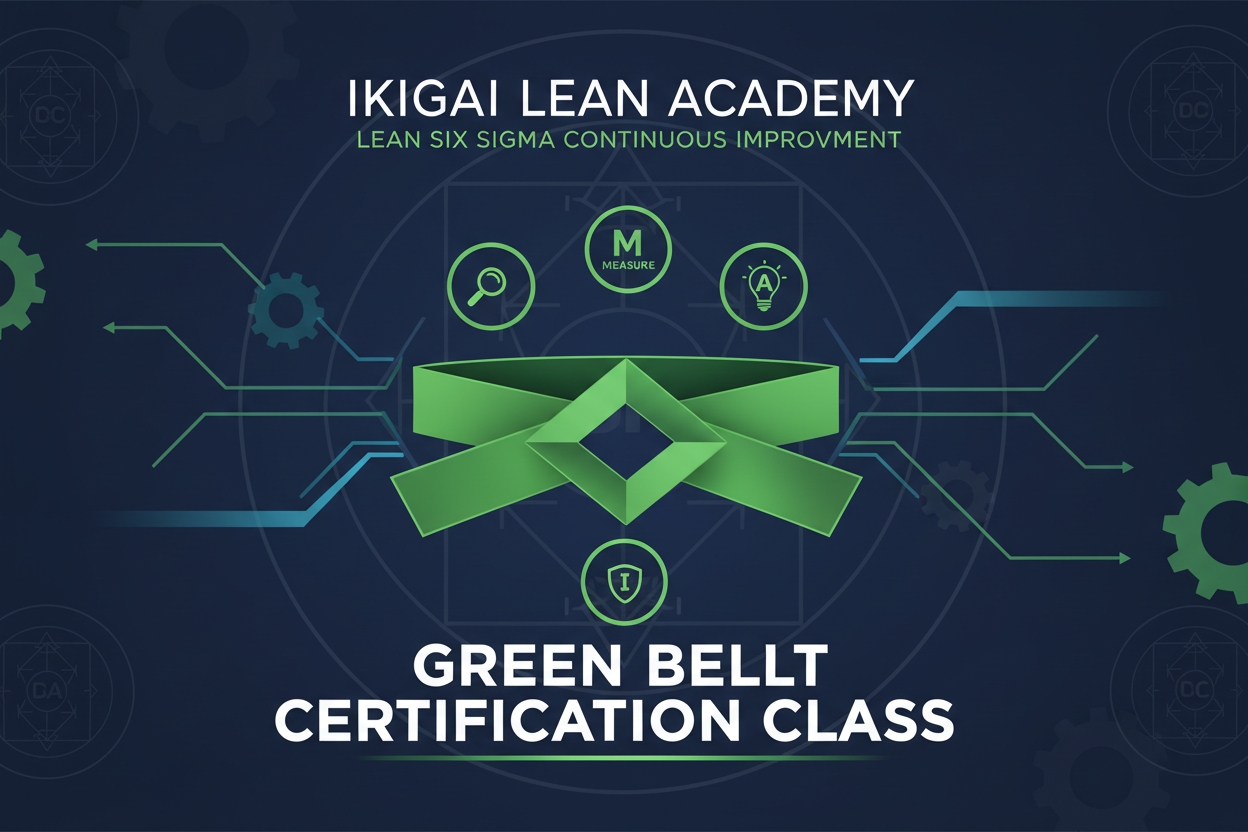 IKIGAI LEAN ACADEMY - Lean Six Sigma Continuous Improvement Certification Classes